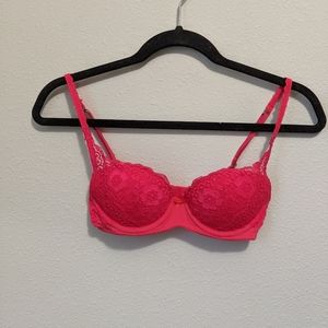 SOLD! Gilly Hicks Bright Red Push Up Bra